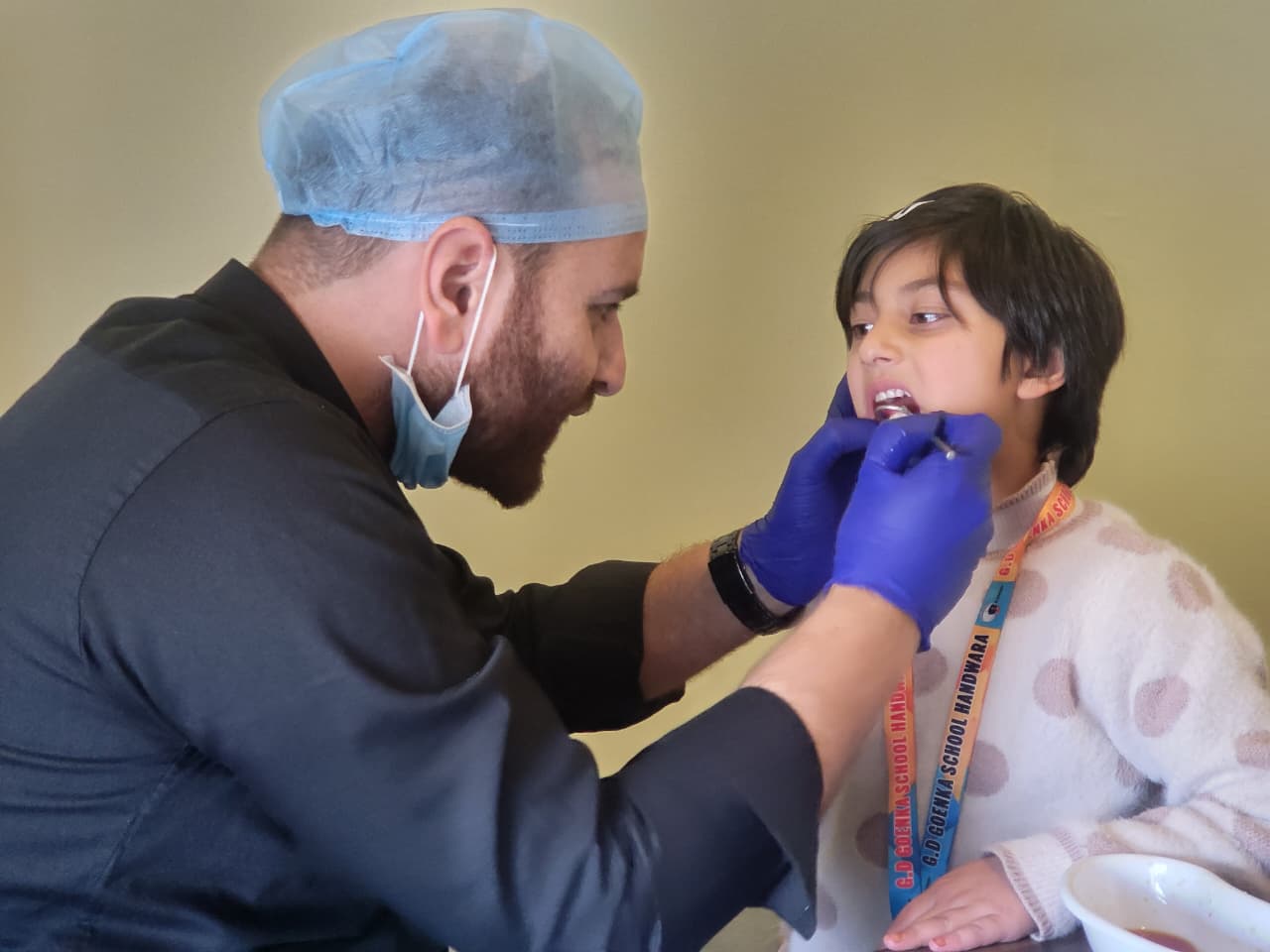 School medical checkup