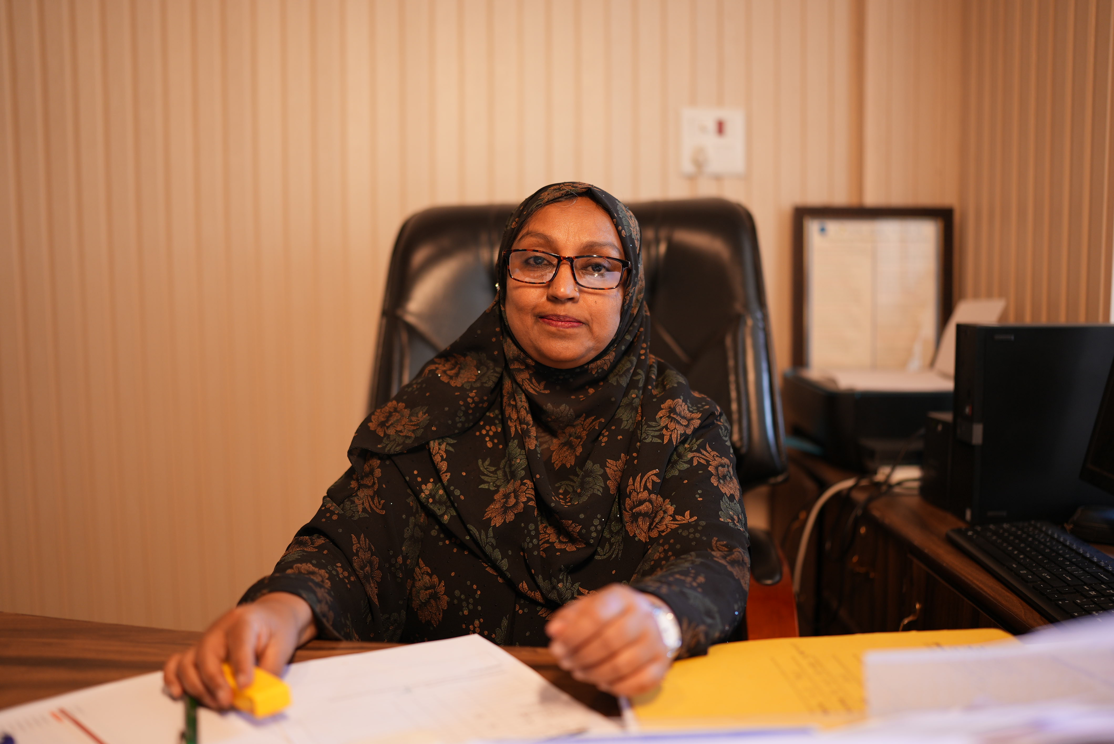 Mrs Jasmine Rafiq Mir, Principal of GD Goenka Public School Kupwara